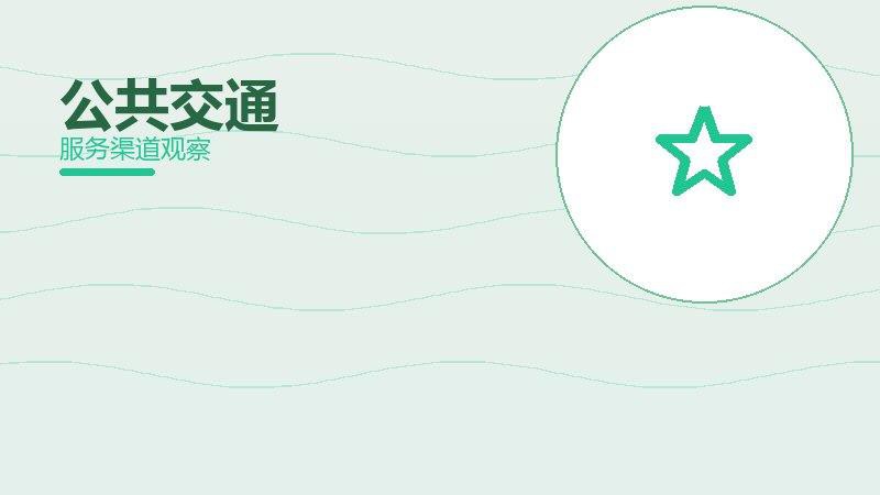 公共交通配图
