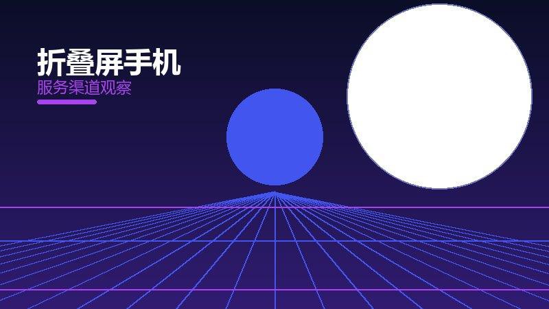 折叠屏手机生态协同，配件与服务配合