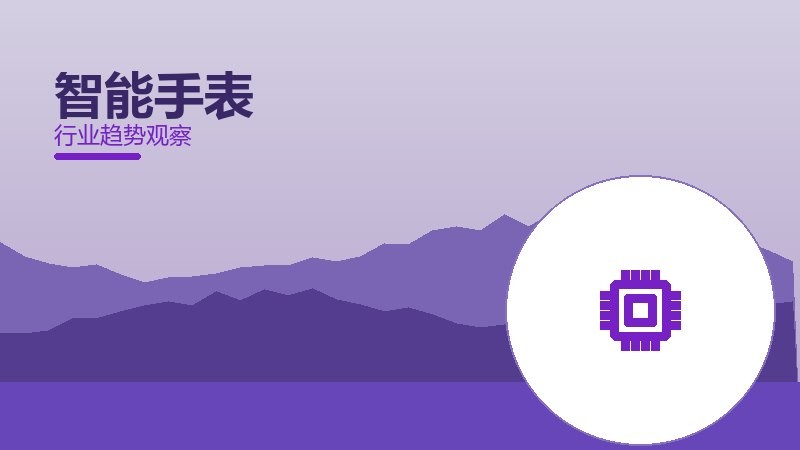 智能手表配图