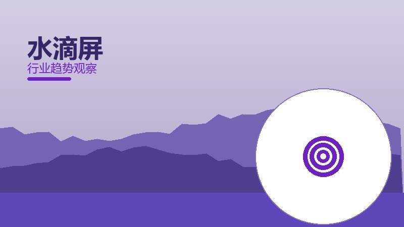 水滴屏配图