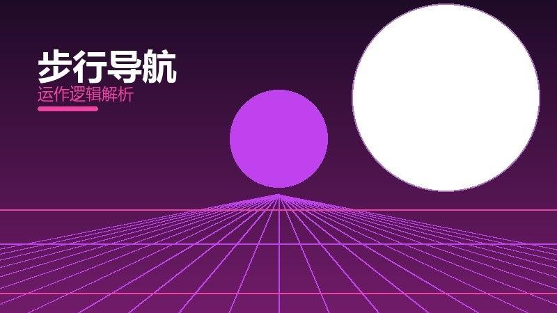 步行导航配图