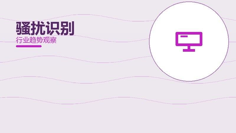 骚扰识别配图